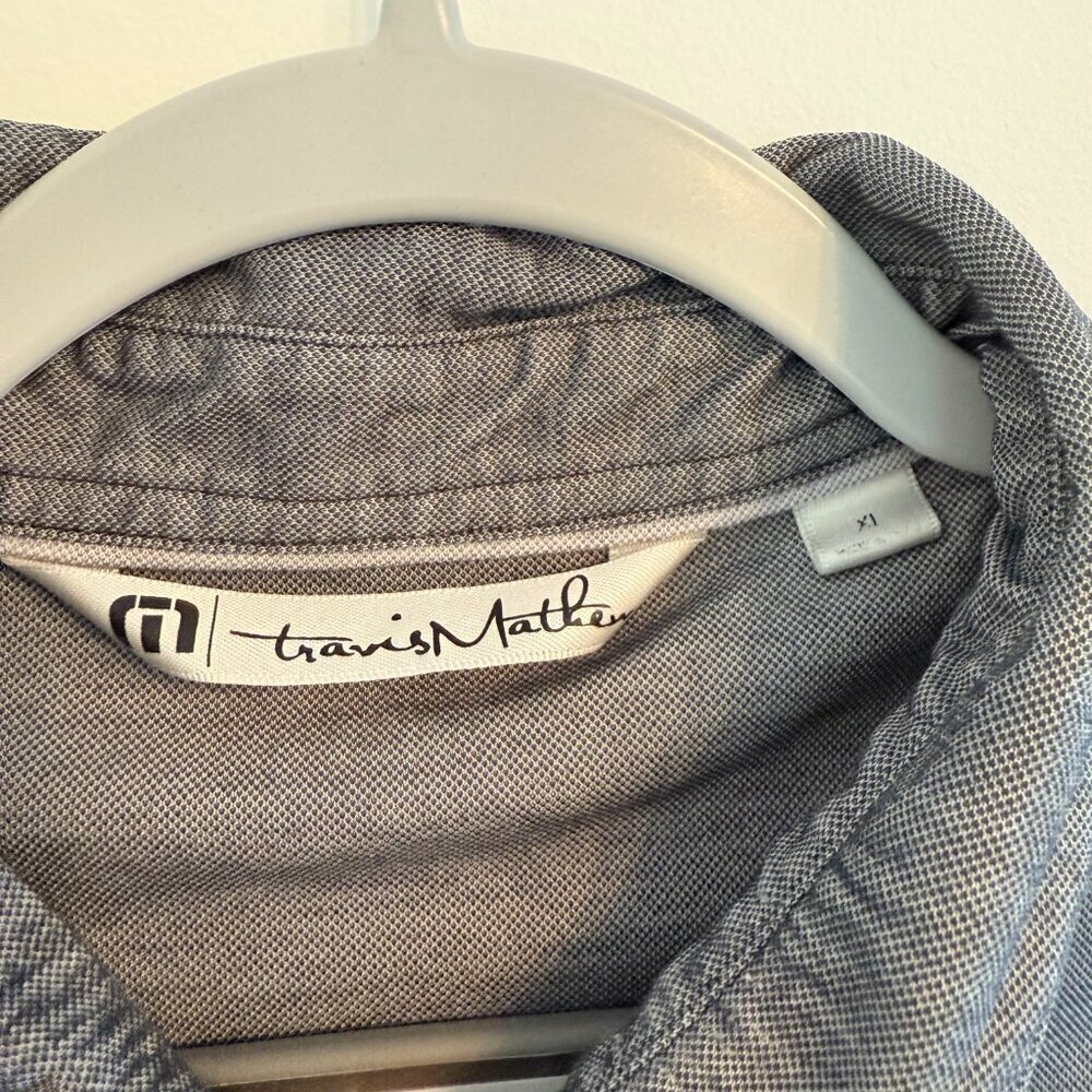 Travis Mathew Gray Performance Polo - Size XL - Picture 2 of 3